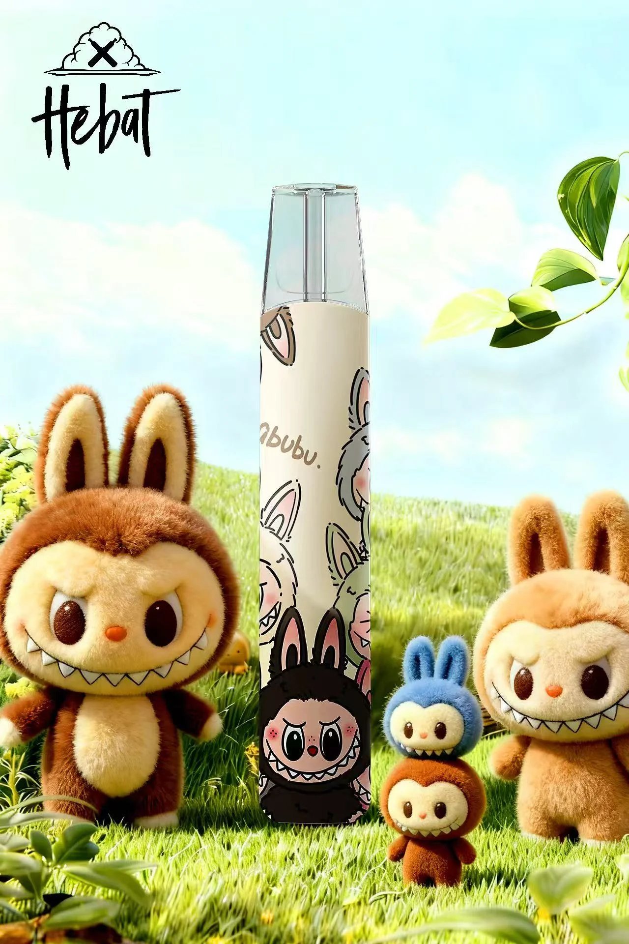 Labubu 限定版 Hebat 一代主機 航太級金屬噴砂質感 8.5W 極致機能輸出 賦予經典規格全新次元動力 適配一代煙彈 台灣現貨:圖片 5