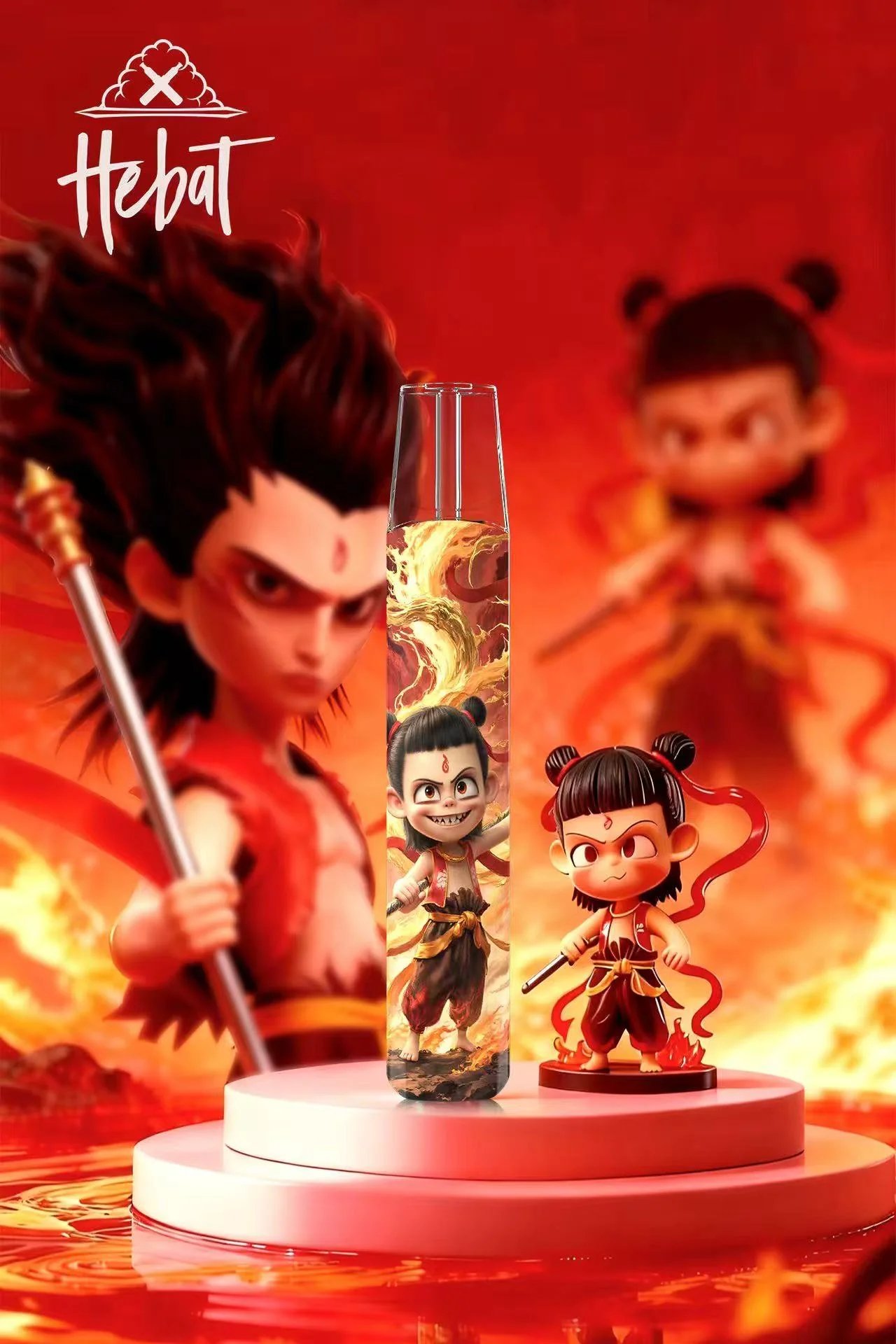 Labubu 限定版 Hebat 一代主機 航太級金屬噴砂質感 8.5W 極致機能輸出 賦予經典規格全新次元動力 適配一代煙彈 台灣現貨:圖片 7
