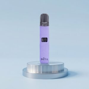 叮啞 DIYA 皮革一代主機 LED 螢幕即時顯示 手工皮革防滑機身 10W 大功率調壓 適配一代規格煙彈 穩定不掉味 台灣現貨