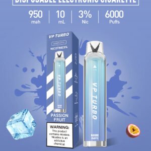 VP TURBO 6000 Puffs 每一口皆是芬芳的極致濃縮 950mAh 旗艦級續航模組 沈穩輸出的極致濃縮風味 台灣現貨