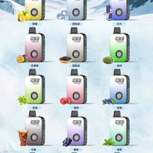 ICE 冰點 10000口 拋棄式主機 3% 頂級丁鹽綻放如雲霓般的細膩煙霧 定義酷涼領域的巔峰工藝 台灣現貨秒發