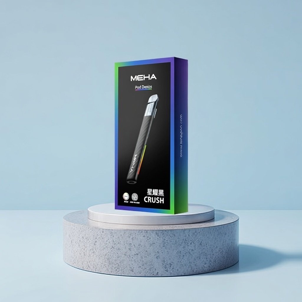 MEHA 魅嗨 星耀版五代主機 450mAh 大電池續航 高性能變頻煙桿 7-10.5W三檔調節 Type-C快充 RGB氛圍燈 台灣現貨:圖片 2