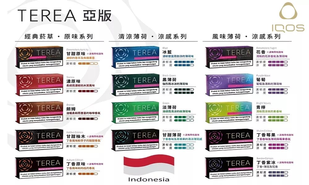 TEREA 亞洲限定系列 IQOS ILUMA 專用精品菸彈 獨家黑科技直擊喉韻 台灣現貨秒發:圖片 3