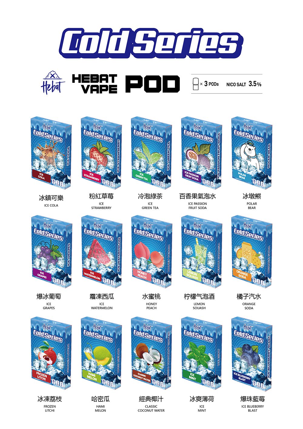 Hebat 一代煙彈 2mL 海量裝載 3.5% 強勁尼古丁鹽 秒速解癮、不嗆辣 層次飽滿不跳針 體驗極簡科技 台灣現貨秒發:圖片 2