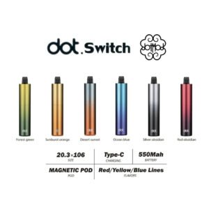 DOT 佩特里專用主機 550mAh 續航核心 x 恆壓晶片驅動系統 Type-C 疾速充能技術 暗黑機械風 台灣現貨