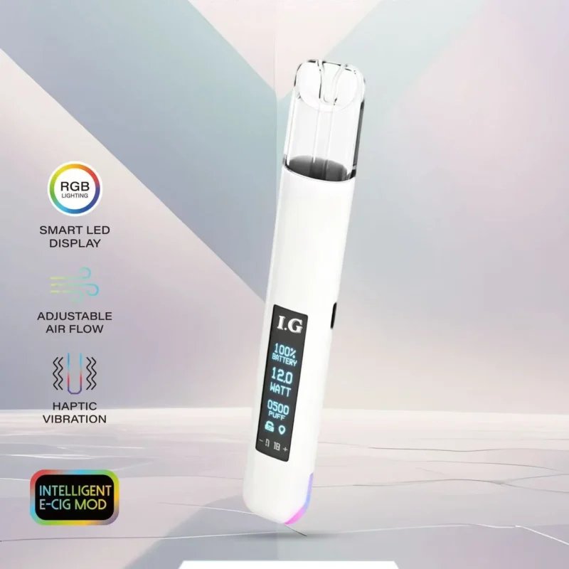 I.G 一代全系列通用主機 搭載進化級恆壓晶片 成就始終如一的飽滿霧化 每一口都是溫潤絲滑的品味饗宴 台灣現貨:圖片 3