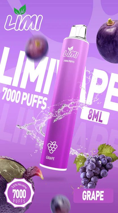 LIMI 7000抽 拋棄式主機 精密電量顯示 3.5% 順滑擊喉感 不掉味恆定輸出 定義恆定輸出的效能基準 台灣現貨:圖片 16