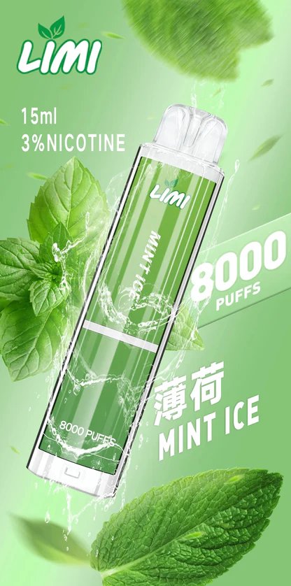 LIMI 8000抽 拋棄式主機 15ml 大容量不掉味 精密燈條顯示 3% 順滑擊喉感 穩定性能輸出 台灣現貨:圖片 12