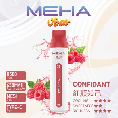 MEHA 魅嗨小白條 8500 抽 3% 尼古丁鹽精準解癮 650mAh 長效續航 不掉味還原度 台灣現貨秒發:圖片 16