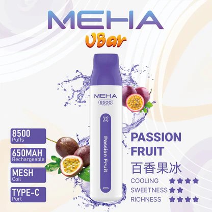 MEHA 魅嗨小白條 8500 抽 3% 尼古丁鹽精準解癮 650mAh 長效續航 不掉味還原度 台灣現貨秒發:圖片 9