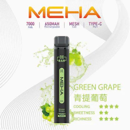 MEHA VBar 魅嗨 7000抽 智慧穩壓不掉味 3% 專利還原配方 高規格續航電力 台灣現貨:圖片 9