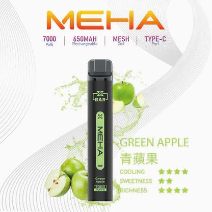 MEHA VBar 魅嗨 7000抽 智慧穩壓不掉味 3% 專利還原配方 高規格續航電力 台灣現貨:圖片 10