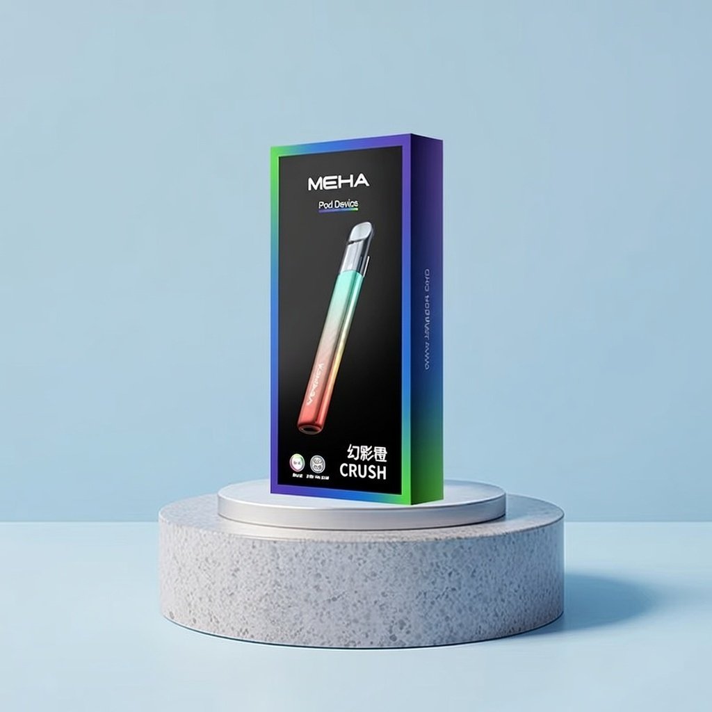 MEHA 魅嗨 星耀版五代主機 450mAh 大電池續航 高性能變頻煙桿 7-10.5W三檔調節 Type-C快充 RGB氛圍燈 台灣現貨:圖片 6