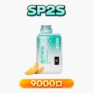 SP2S GEM 9000抽 拋棄式主機 數位顯示螢幕 600mAh 大電池續航 18ml 載油規格 3% 順滑擊喉感 台灣現貨秒發